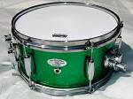 12"X6" Green Sparkle Popcorn Snare Drum